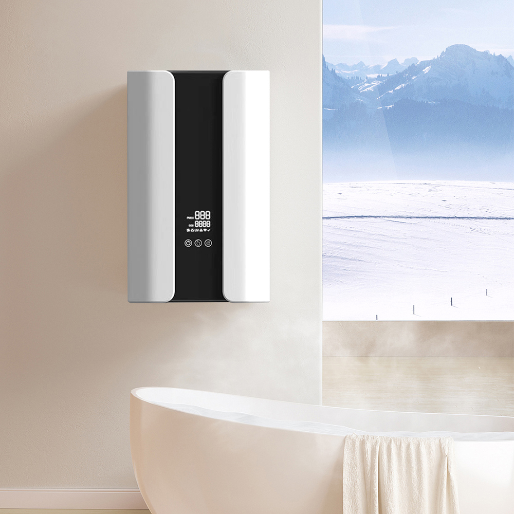 Dinding dipasang 300 CADR Air Ventilation Fresh Device Medical Air Purifier YY-B-300