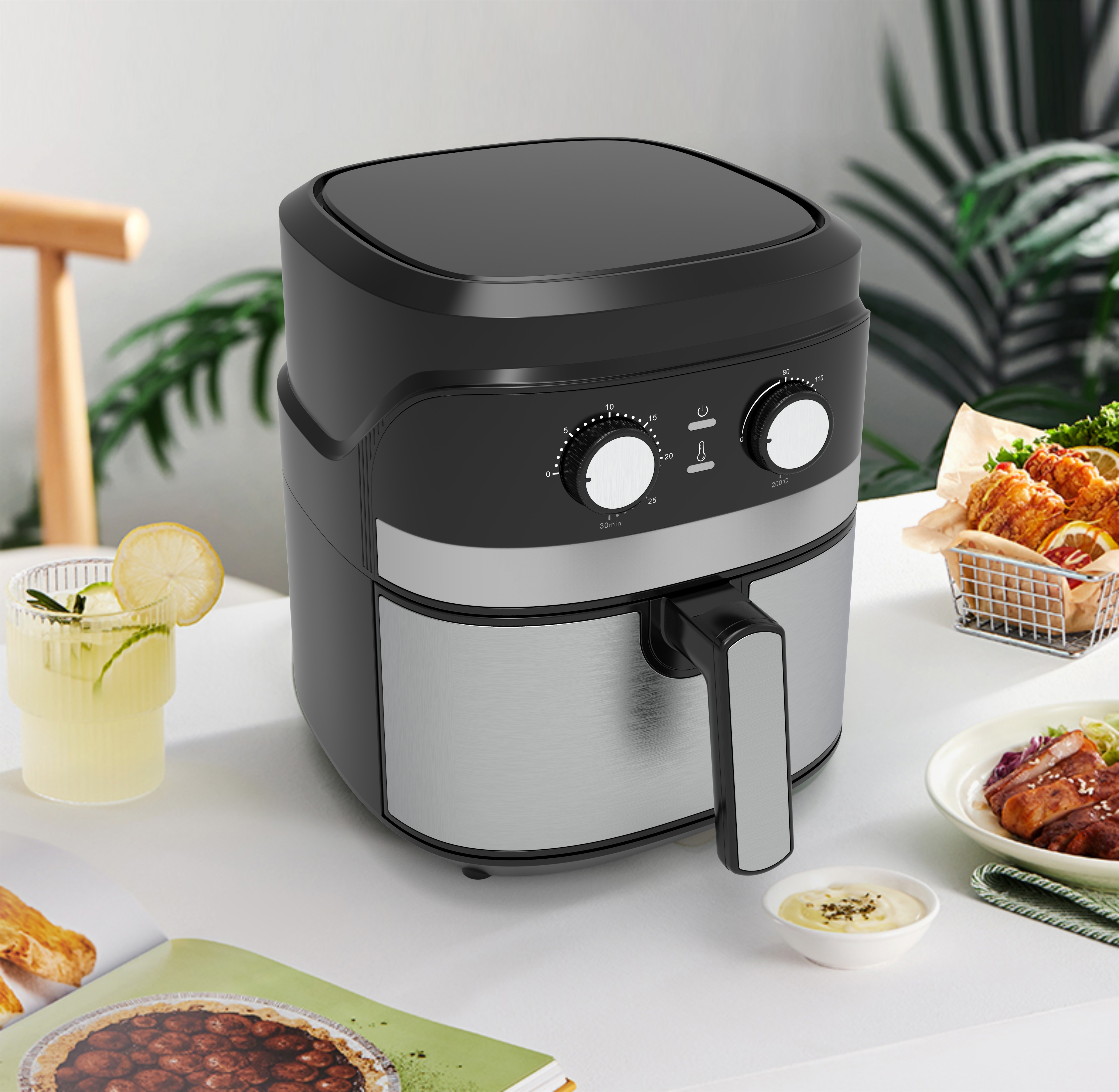 Kitchen Air Fryer: Bagaimana makan lebih sihat dengan mengekalkan lebih banyak nutrien?
